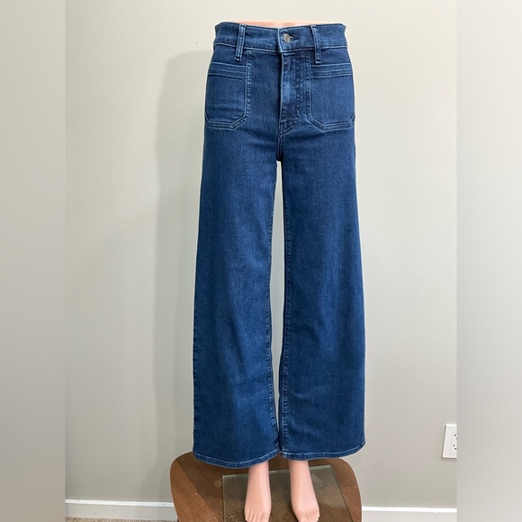 Frame Denim Denim - FRAME Le Slim Palazzo High Rise Wide Leg Jeans Loner Wash Size 25